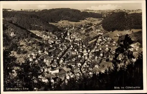 Ak Schramberg im Schwarzwald, Fliegeraufnahme