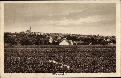 Ak Böhmenkirch in Württemberg, Totalansicht der Ortschaft