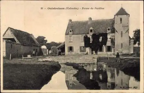 Ak Ouistreham Calvados, Ferme du Pavillon