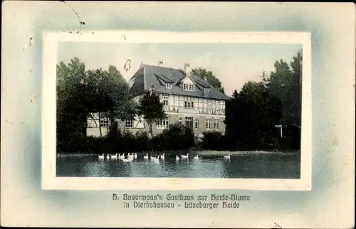 Ak Dierkshausen Asendorf Nordheide, Gasthaus zur Heide Blume