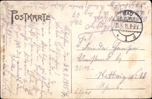 Ak Bad Salzuflen in Lippe, Kinderheilanstalt