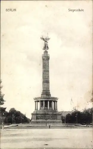 Ak Berlin Tiergarten, Siegessäule