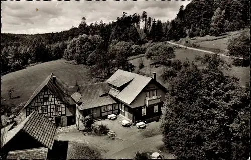 Ak Bad Wildbad im Schwarzwald, Gasthof Grünhütte