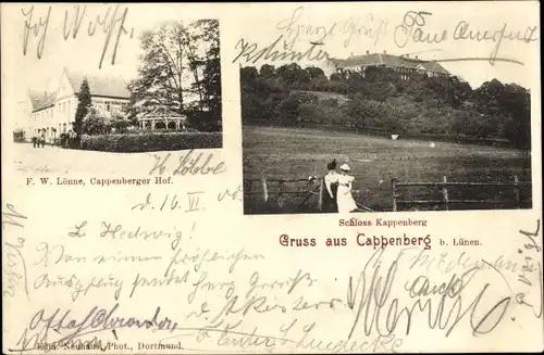 Ak Cappenberg Selm im Münsterland, Schloss Kappenberg, Cappenberger Hof