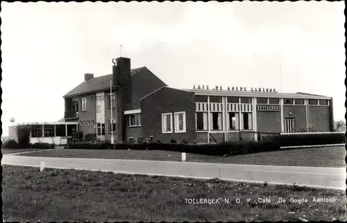 Ak Tollebeek Noordoostpolder Flevoland, Cafe De Goede Aanloop