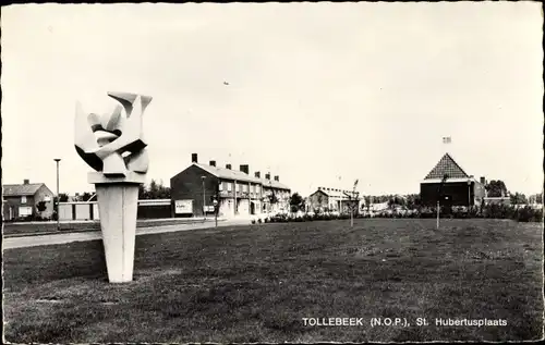 Ak Tollebeek Noordoostpolder Flevoland, St. Hubertusplaats