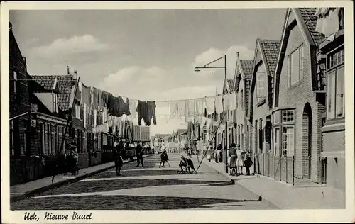 Ak Urk Flevoland Niederlande, Nieuwe Buurt