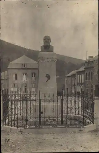 Foto Ak Ardennes Frankreich, Monument Jean Jaures
