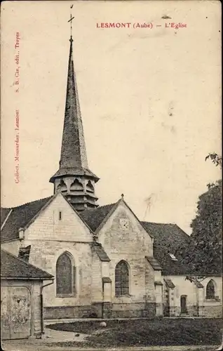 Ak Lesmont Aube, L'Eglise
