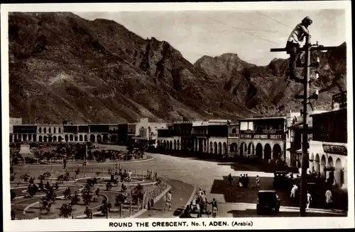 Ak Aden Jemen, Round the Crescent