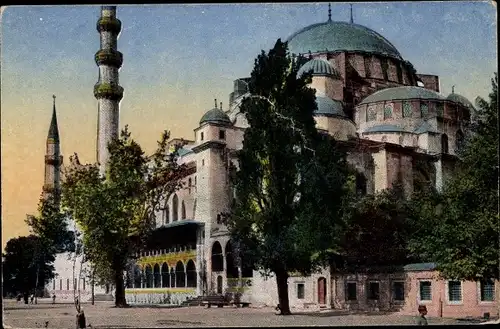 Ak Konstantinopel Istanbul Türkei, Mosquee Suleymanie