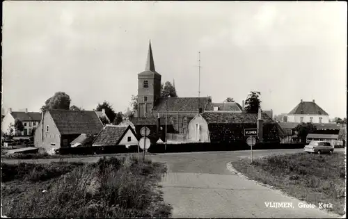 Ak Vlijmen Nordbrabant Niederlande, Grote Kerk