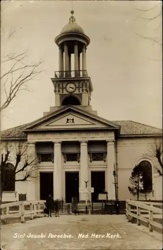 Ak St Jacobi Parochie Friesland Niederlande, Ned. Herv. Kerk