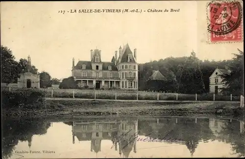 Ak La Salle-de-Vihiers Maine-et-Loire, Château du Breil