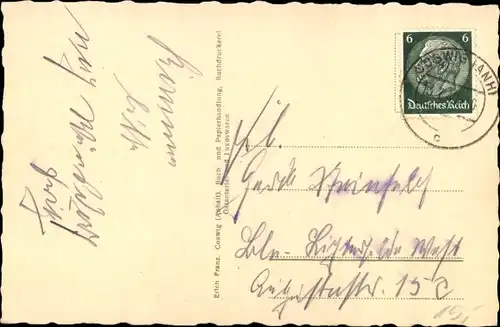 Ak Coswig in Anhalt, Am Flieth