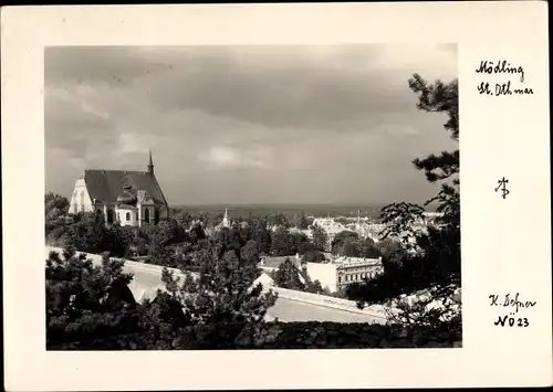 Ak Mödling in Niederösterreich, Kath. Pfarrkirche St. Othmar