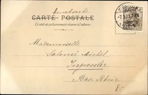 Passepartout Ak Christian IX, König von Dänemark, Portrait, Uniform, Orden