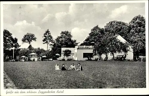 Ak Laggenbeck Ibbenbüren in Westfalen, Gasthof zum Aatal