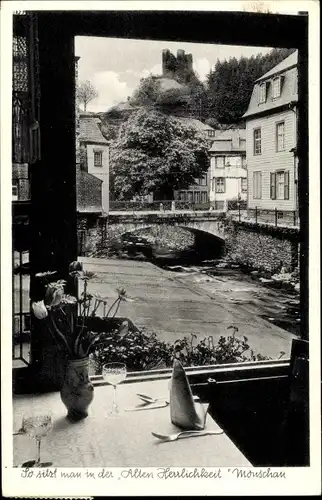 Ak Monschau Montjoie in der Eifel, Hotel Alte Herrlichkeit