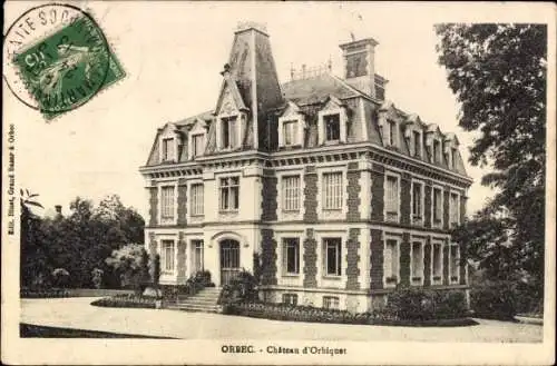 Ak Orbec Calvados, Chateau d'Orbiquet