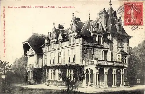 Ak Putot en Auge Calvados, La Bribourdiere