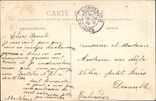 Ak Putot en Auge Calvados, La Bribourdiere