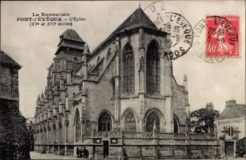 Ak Pont l'Eveque Calvados, L'Eglise