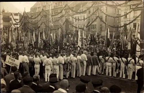 Foto Ak Aachen in Nordrhein Westfalen, Turnverein, Fest