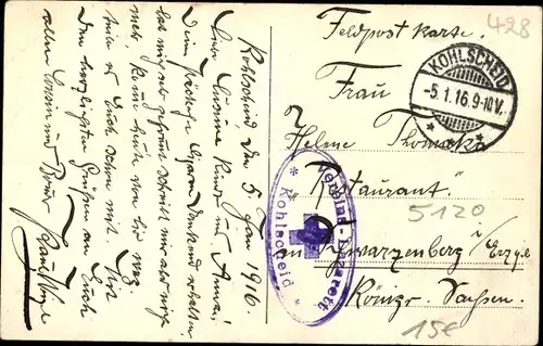 Ak Kohlscheid Herzogenrath Nordrhein Westfalen, Altersheim