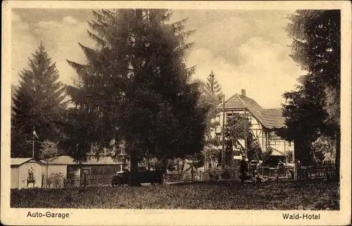 Ak Gemünd Schleiden in der Eifel, Urfttalsperre Waldhotel, Inh. Wilhelm Arens