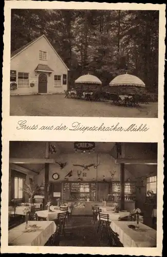 Ak Diepeschrath Bergisch Gladbach in Nordrhein Westfalen, Diepeschrather Mühle