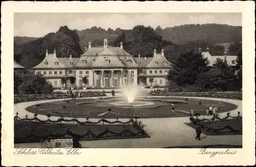 Ak Dresden Pillnitz, Schloss, Bergpalais