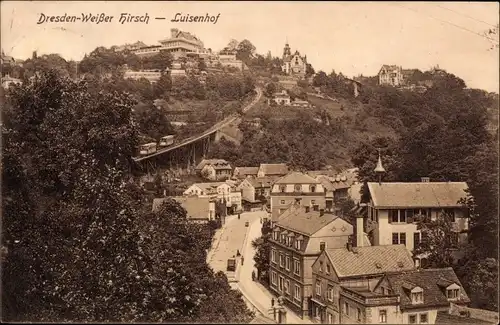 Ak Dresden Weißer Hirsch, Luisenhof