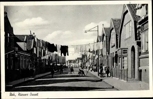 Ak Urk Flevoland Niederlande, Nieuwe Buurt