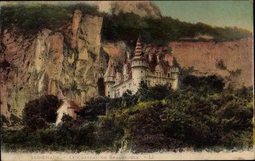Ak Sassenage Isère, Le Chateau de Beaurevoir