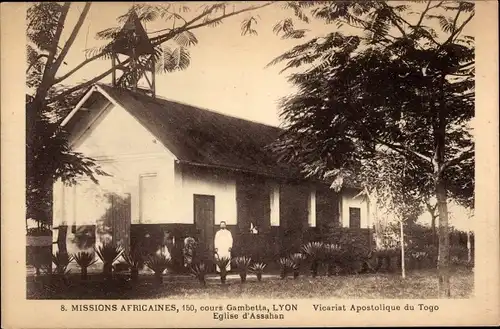 Ak Togo, 8. Missions Africaines, Eglise d'Assahan