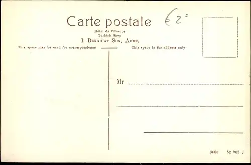 Ak Aden Jemen, Post office Bay