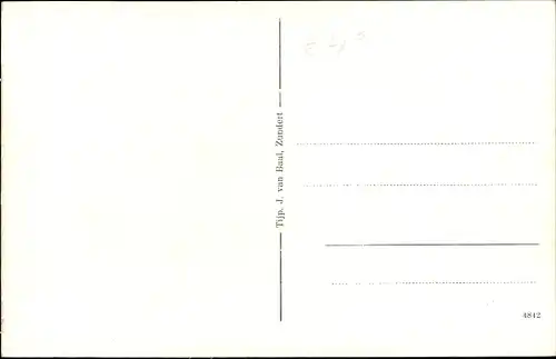 Ak Wernhout Nordbrabant Niederlande, K. V. W. Sigarenfabrieken, Zigarrenfabrik, Auto