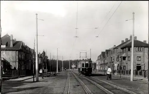 Ak Leiden Südholland Niederlande, Rijnsburgerweg, met de Katwijker, ca. 1928