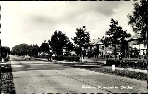 Ak Enschede Overijssel Niederlande, Gronausestraat, Dolphia