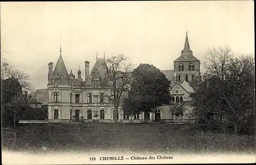 Ak Chemillé Maine-et-Loire, Château des Cloîtres