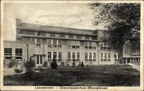 Ak Leeuwarden Friesland, Diakonessenhuis, Nieuwbouw