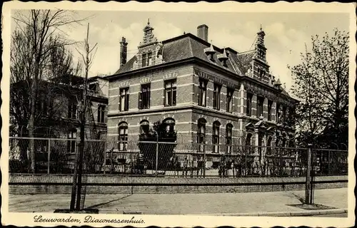 Ak Leeuwarden Friesland, Diakonessenhuis