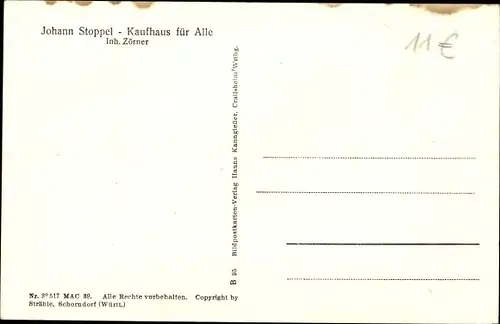 Ak Sulzbach am Kocher Württemberg, Gesamtansicht