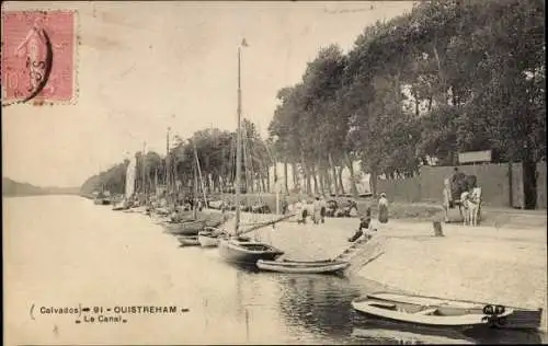 Ak Ouistreham Calvados, Le Canal