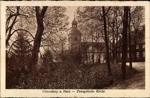 Ak Vienenburg Goslar am Harz, Evangelische Kirche