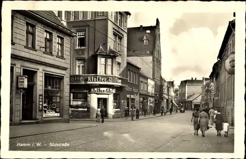 Ak Hamm in Westfalen, Südstraße