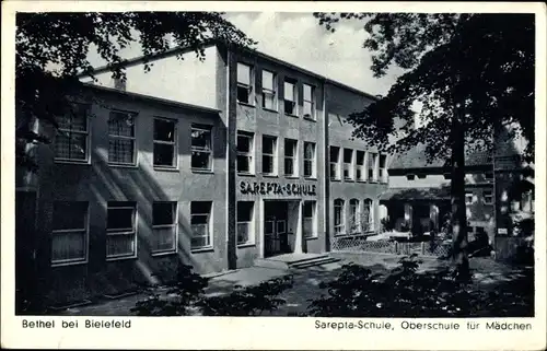 Ak Bethel Bielefeld in Nordrhein Westfalen, Sarepta Schule, Oberschule für Mädchen