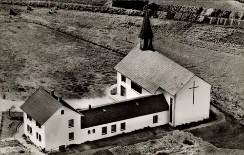 Ak Borgholzhausen in Westfalen, Maria Himmelfahrt Kirche