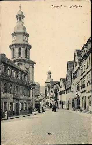 Ak Kulmbach in Oberfranken, Spitalgasse